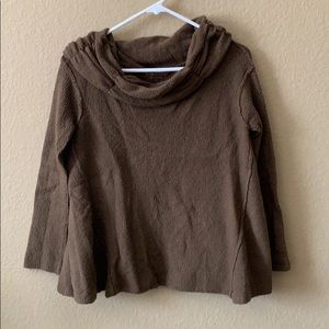Olive green Free People sweater
